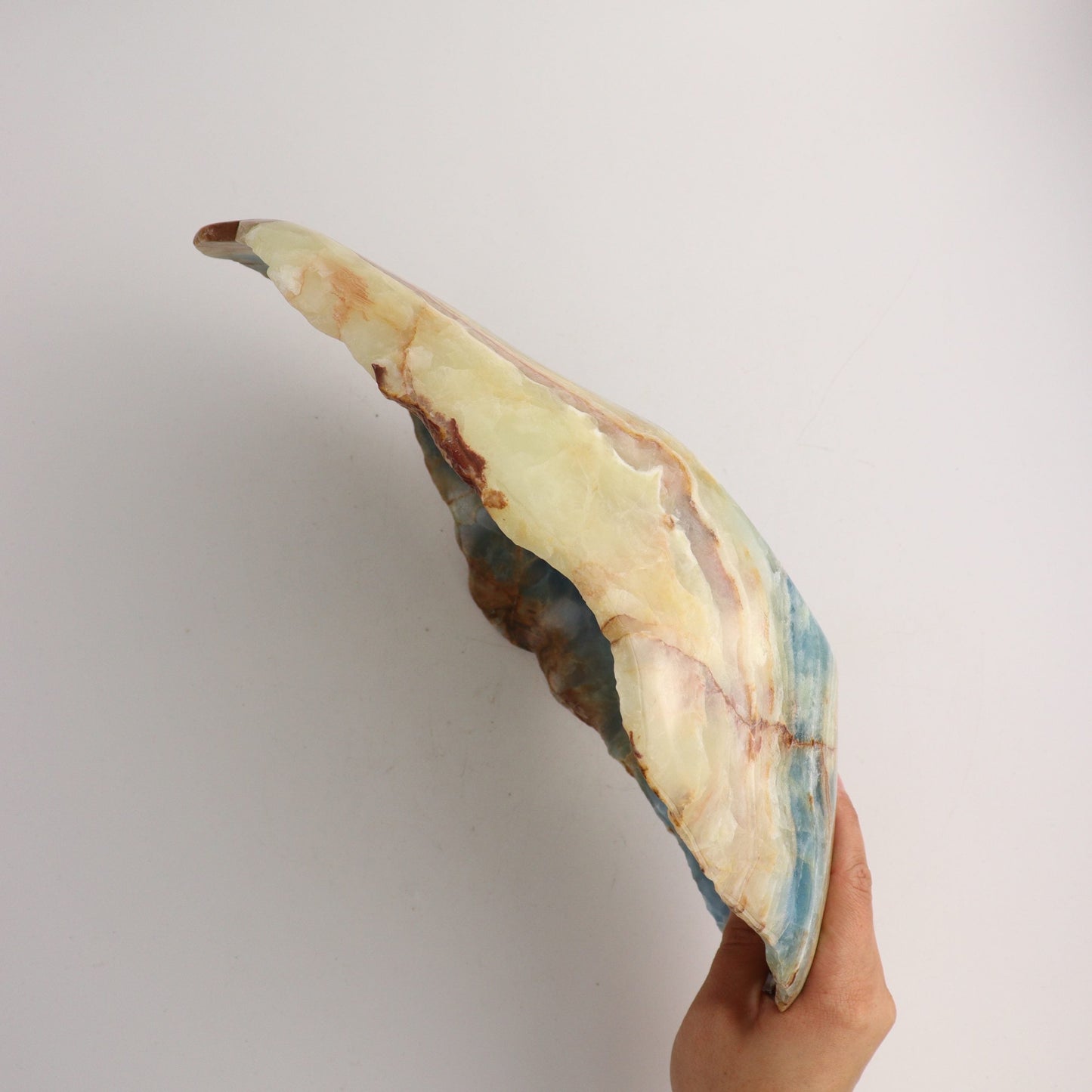 Blue Onyx Bowl - Expert Wholesale and Supplier of Wholesale Crystals & Bulk Gemstones, ["Bowls","Mexico","Onyx"]