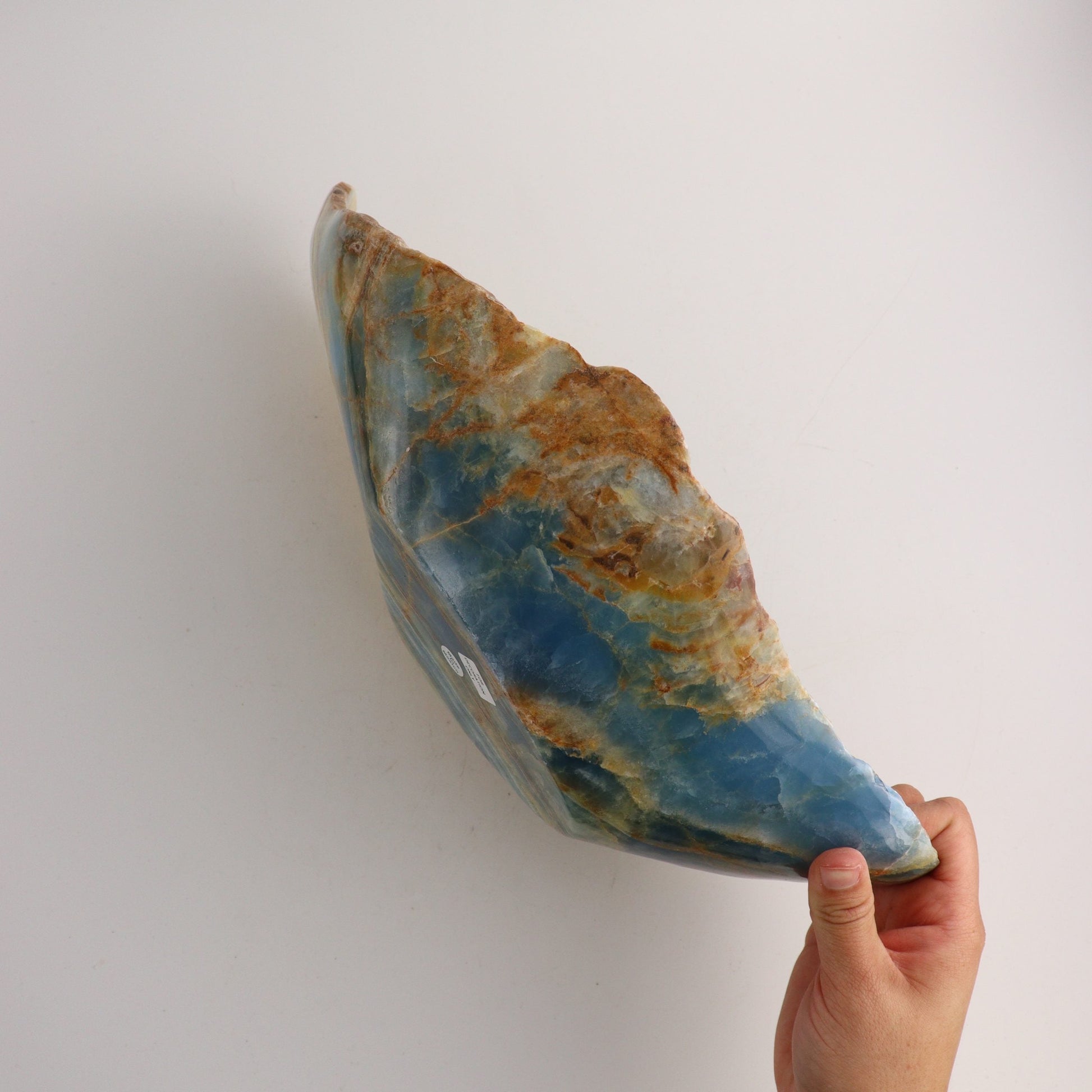 Blue Onyx Bowl - Expert Wholesale and Supplier of Wholesale Crystals & Bulk Gemstones, ["Bowls","Mexico","Onyx"]