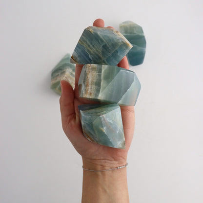 Blue Onyx Freeforms - Expert Wholesale and Supplier of Wholesale Crystals & Bulk Gemstones, ["Freeforms","Mexico","Onyx"]