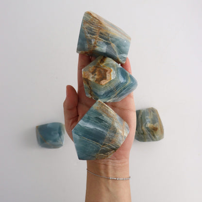 Blue Onyx Freeforms - Expert Wholesale and Supplier of Wholesale Crystals & Bulk Gemstones, ["Freeforms","Mexico","Onyx"]
