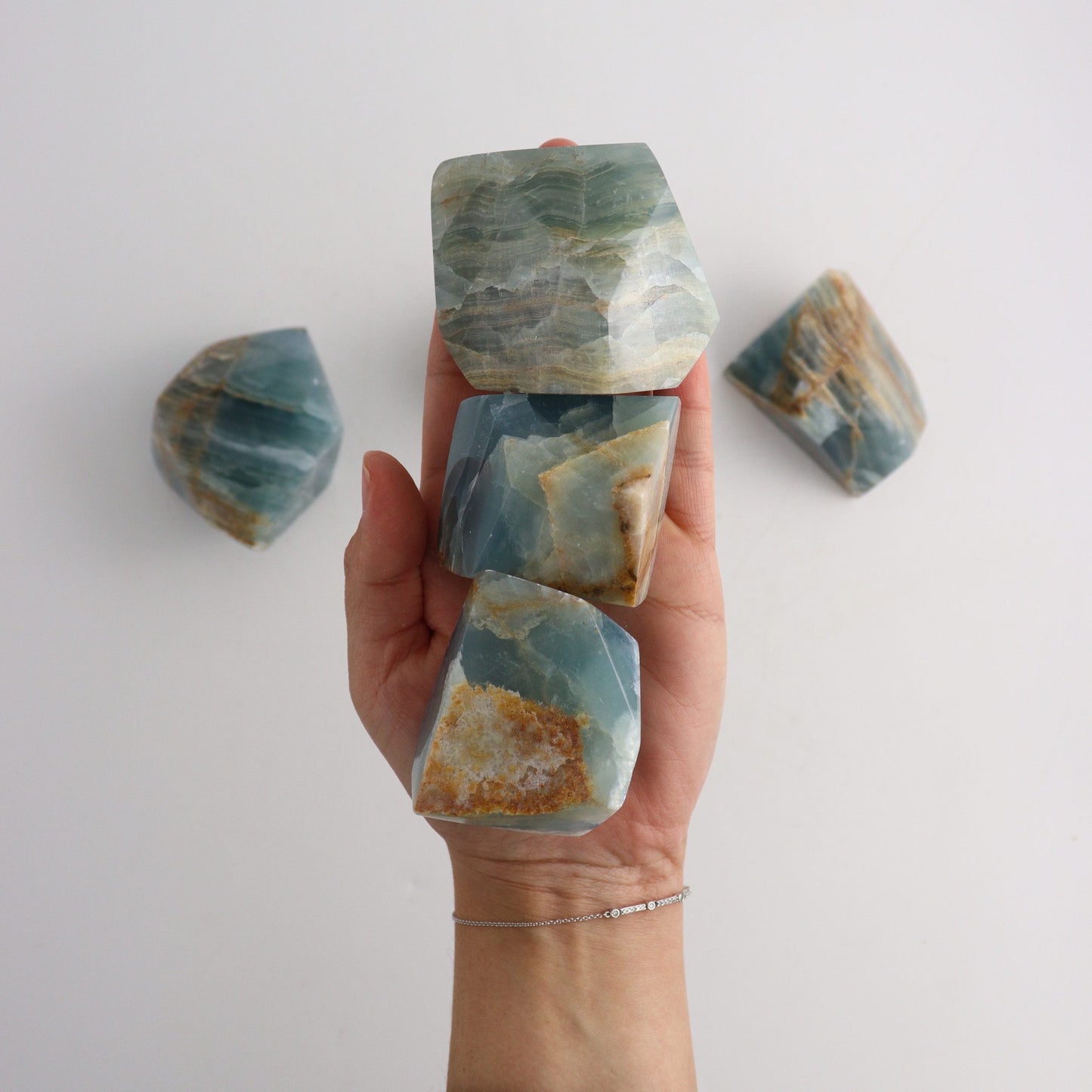 Blue Onyx Freeforms - Expert Wholesale and Supplier of Wholesale Crystals & Bulk Gemstones, ["Freeforms","Mexico","Onyx"]
