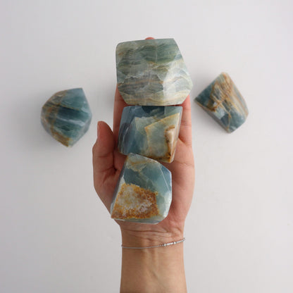 Blue Onyx Freeforms - Expert Wholesale and Supplier of Wholesale Crystals & Bulk Gemstones, ["Freeforms","Mexico","Onyx"]