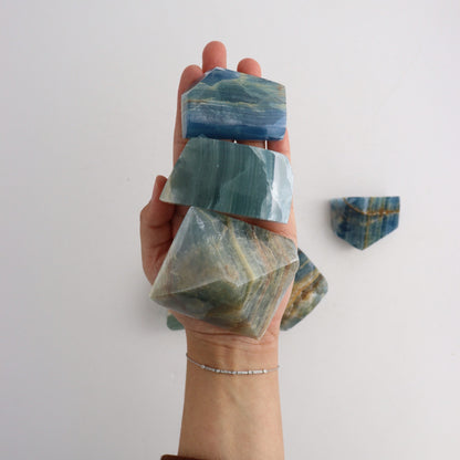 Blue Onyx Freeforms - Expert Wholesale and Supplier of Wholesale Crystals & Bulk Gemstones, ["Freeforms","Mexico","Onyx"]