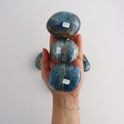 Blue Onyx Pebbles - Expert Wholesale and Supplier of Wholesale Crystals & Bulk Gemstones, ["Freeforms","Mexico","Onyx"]