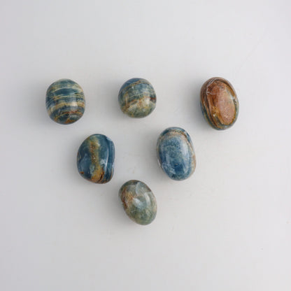 Blue Onyx Pebbles - Expert Wholesale and Supplier of Wholesale Crystals & Bulk Gemstones, ["Freeforms","Mexico","Onyx"]