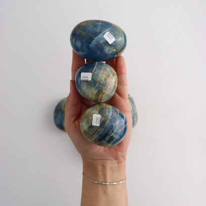 Blue Onyx Pebbles - Expert Wholesale and Supplier of Wholesale Crystals & Bulk Gemstones, ["Freeforms","Mexico","Onyx"]