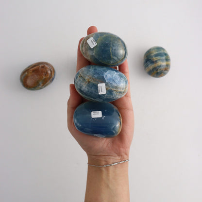 Blue Onyx Pebbles - Expert Wholesale and Supplier of Wholesale Crystals & Bulk Gemstones, ["Freeforms","Mexico","Onyx"]