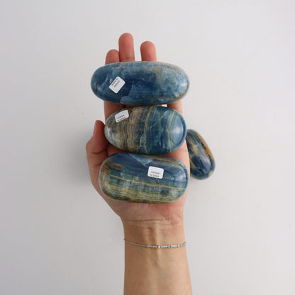 Blue Onyx Pebbles - Expert Wholesale and Supplier of Wholesale Crystals & Bulk Gemstones, ["Freeforms","Mexico","Onyx"]