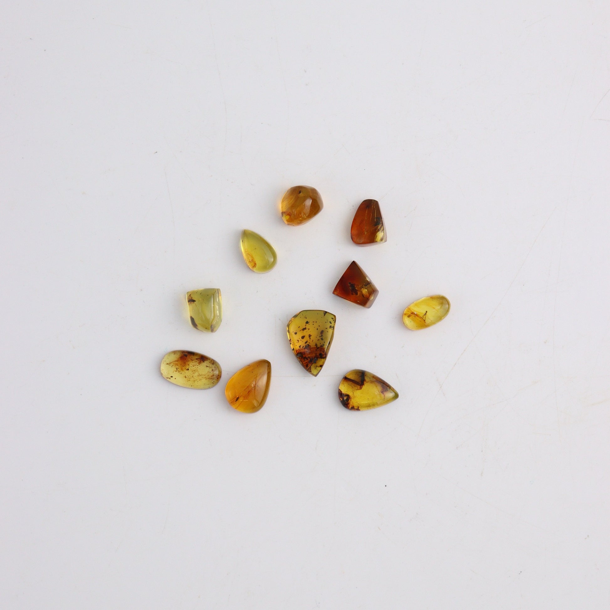 Chiapas Amber Set C - Expert Wholesale and Supplier of Wholesale Crystals & Bulk Gemstones, ["Cabs","Chiapas Amber","Mexico"]