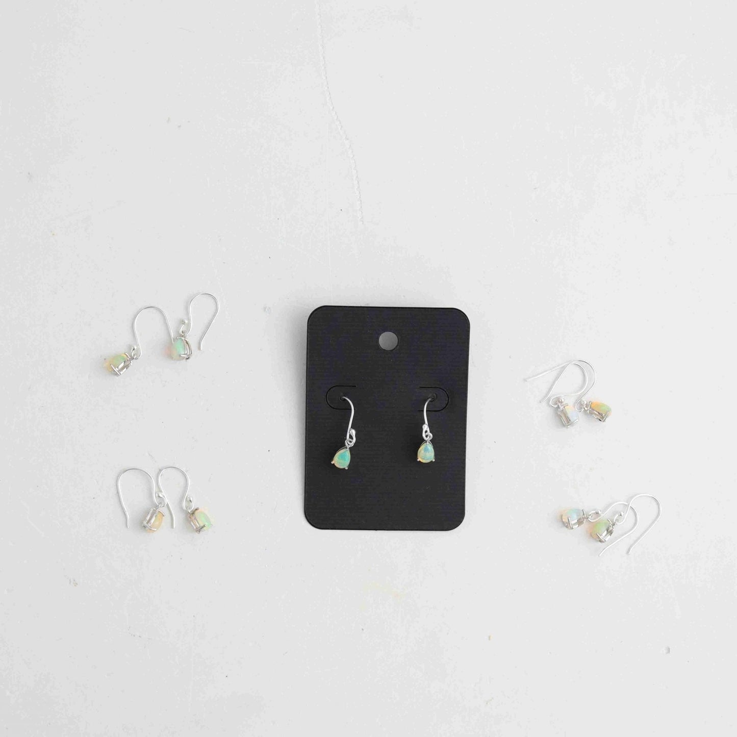 Ethopian Opal Oval Earrings Set of 5 - Expert Wholesale and Supplier of Wholesale Crystals & Bulk Gemstones, ["earrings","Jewelry"]