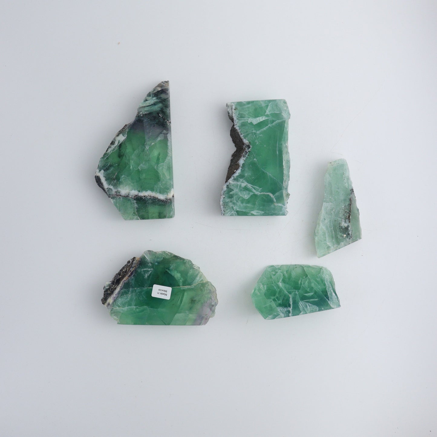 Fluorite Standing Slabs - Expert Wholesale and Supplier of Wholesale Crystals & Bulk Gemstones, ["Fluorite","Mexico","Slices and Slabs"]