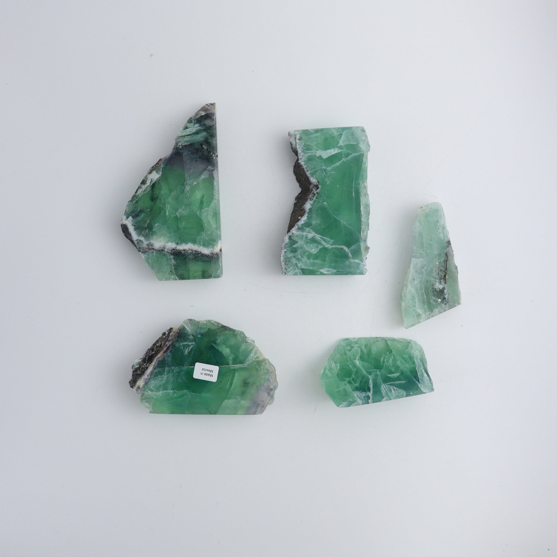 Fluorite Standing Slabs - Expert Wholesale and Supplier of Wholesale Crystals & Bulk Gemstones, ["Fluorite","Mexico","Slices and Slabs"]