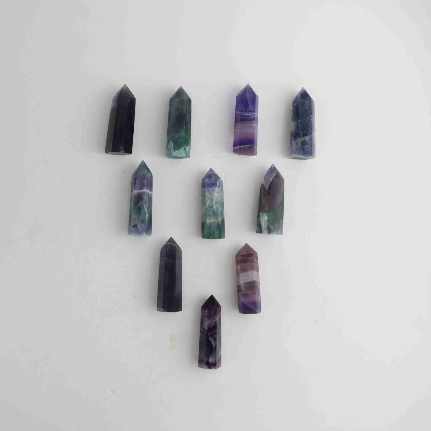 Fluorite Tower Set - Expert Wholesale and Supplier of Wholesale Crystals & Bulk Gemstones, ["China","Fluorite","Towers"]