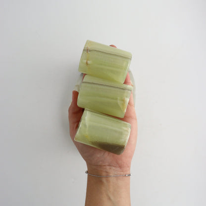 Green Onyx Shot Glass Set of 6 - Expert Wholesale and Supplier of Wholesale Crystals & Bulk Gemstones, ["Accessories","Mexico","Onyx"]