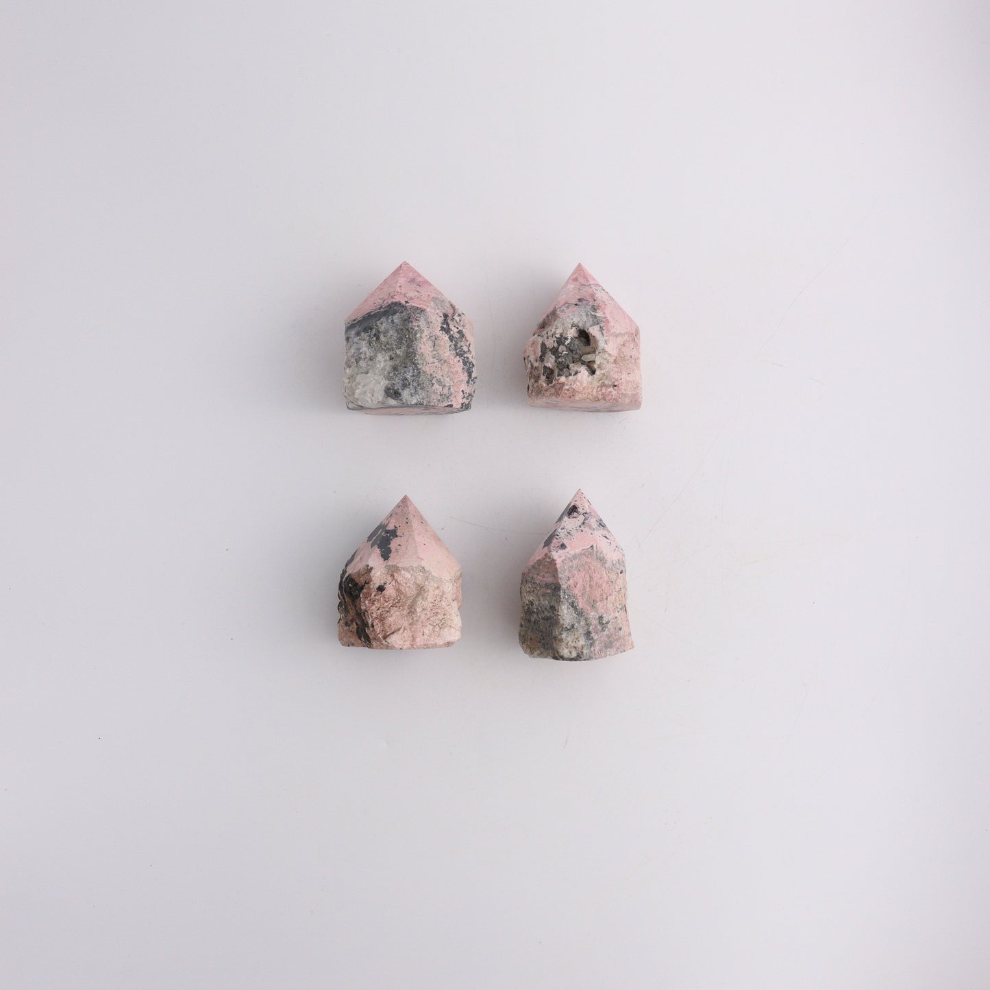 Rhodonite Polished Tip - Expert Wholesale and Supplier of Wholesale Crystals & Bulk Gemstones, ["Peru","Polished Tip"]