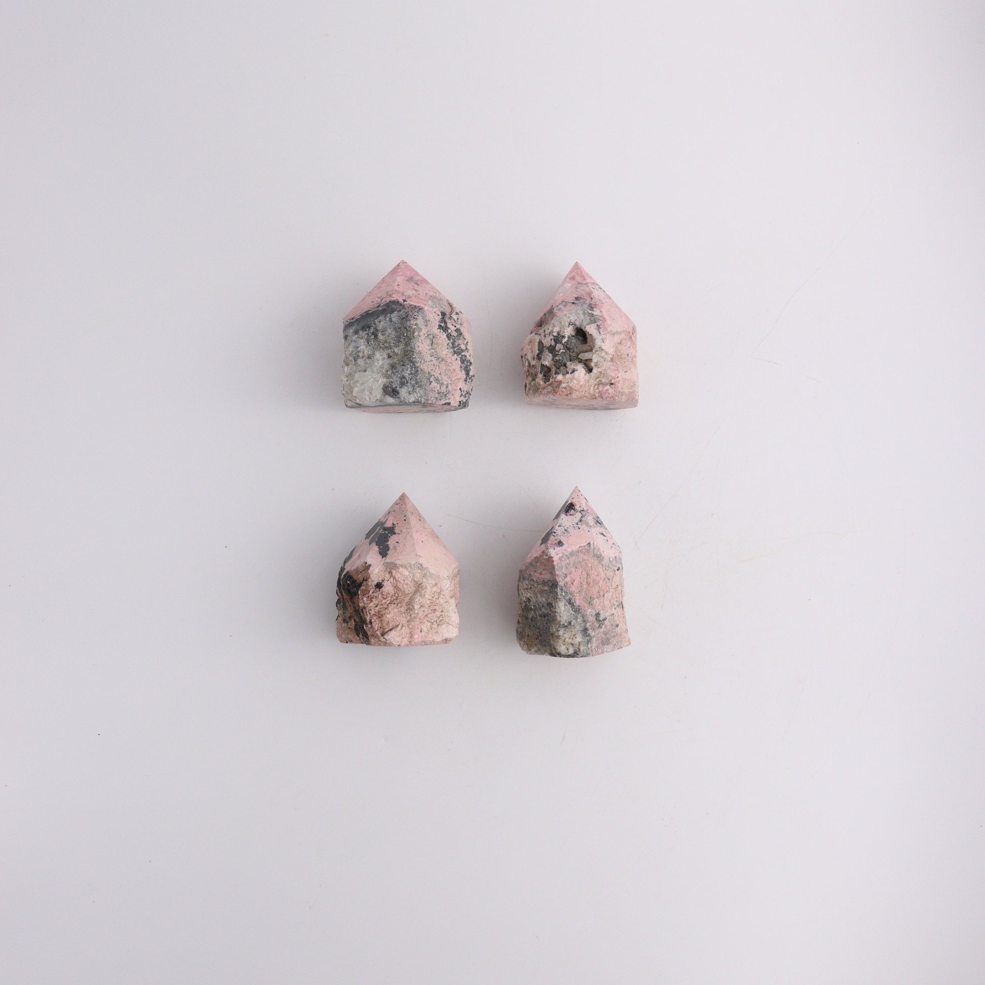 Rhodonite Polished Tip - Expert Wholesale and Supplier of Wholesale Crystals & Bulk Gemstones, ["Peru","Polished Tip"]