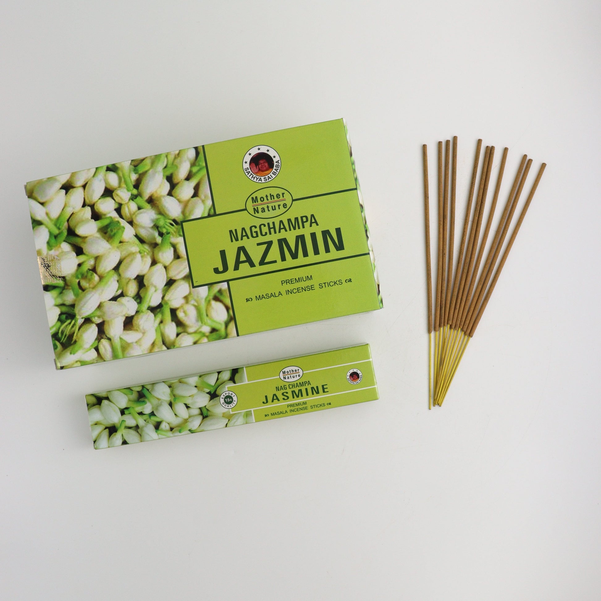 Jasmine Incense - 12 boxes with 15g each - Expert Wholesale and Supplier of Wholesale Crystals & Bulk Gemstones, ["Accessories","India"]