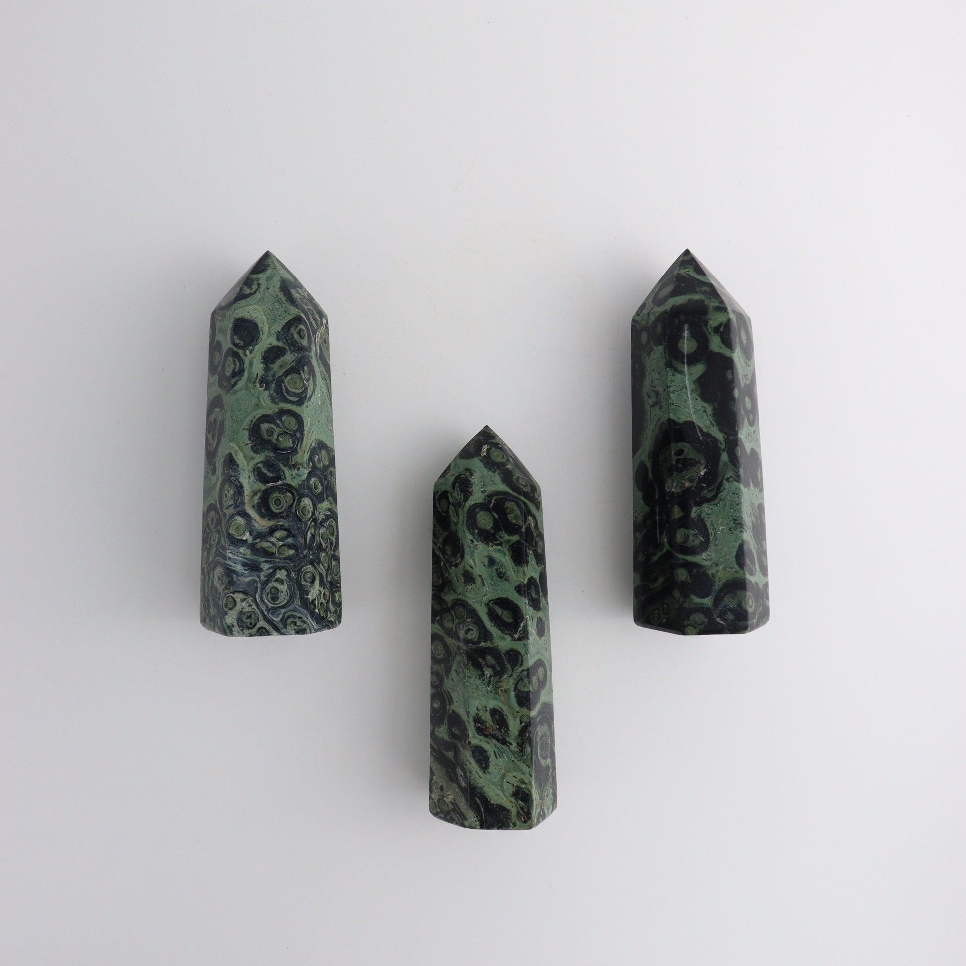 Kambaba Jasper Towers - Expert Wholesale and Supplier of Wholesale Crystals & Bulk Gemstones, ["Kambaba Jasper","Madagascar","Towers","You will receive exact pieces shown in the pictures."]