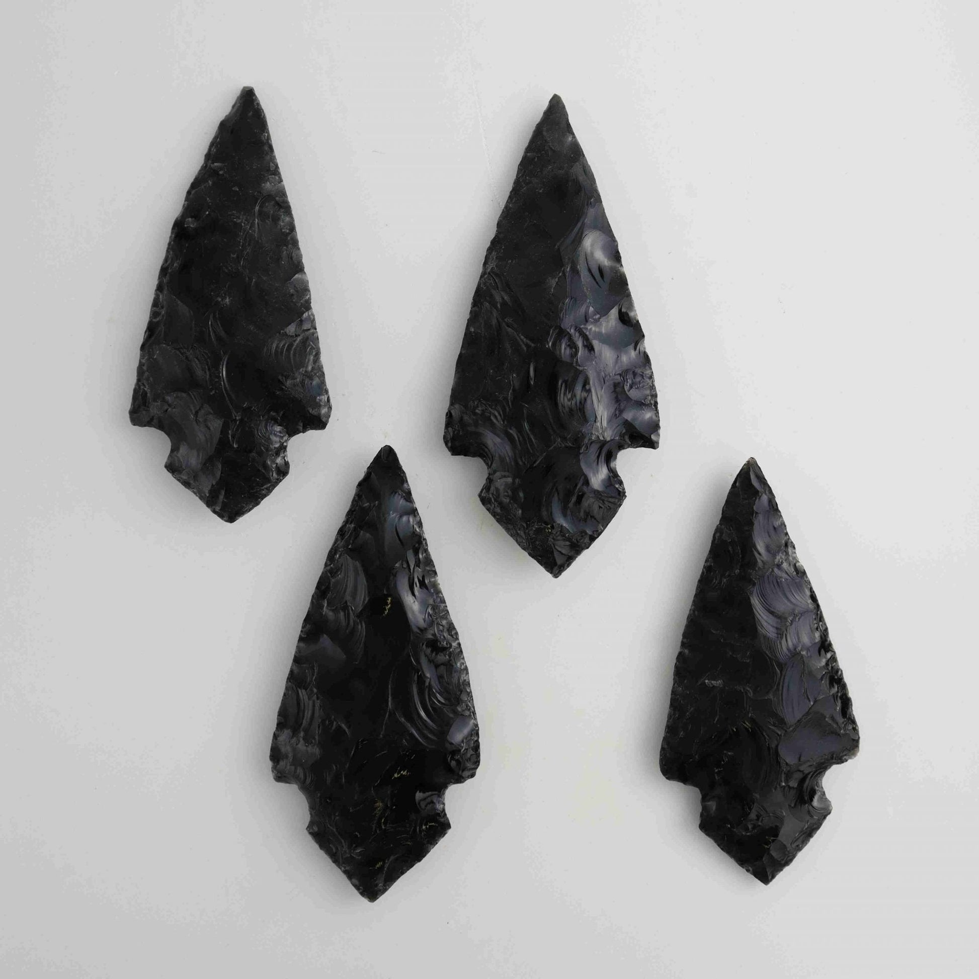 Large Obsidian Arrowhead - Mi Esperanza Minerals