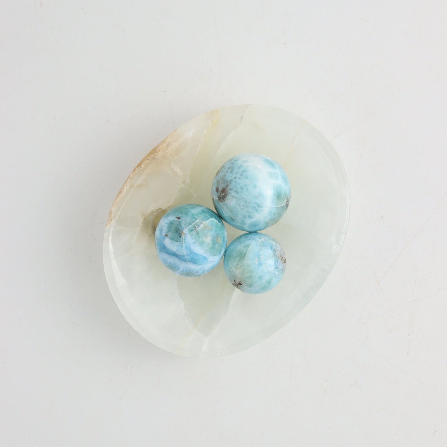 Larimar Mini Spheres - Expert Wholesale and Supplier of Wholesale Crystals & Bulk Gemstones, ["Spheres"]