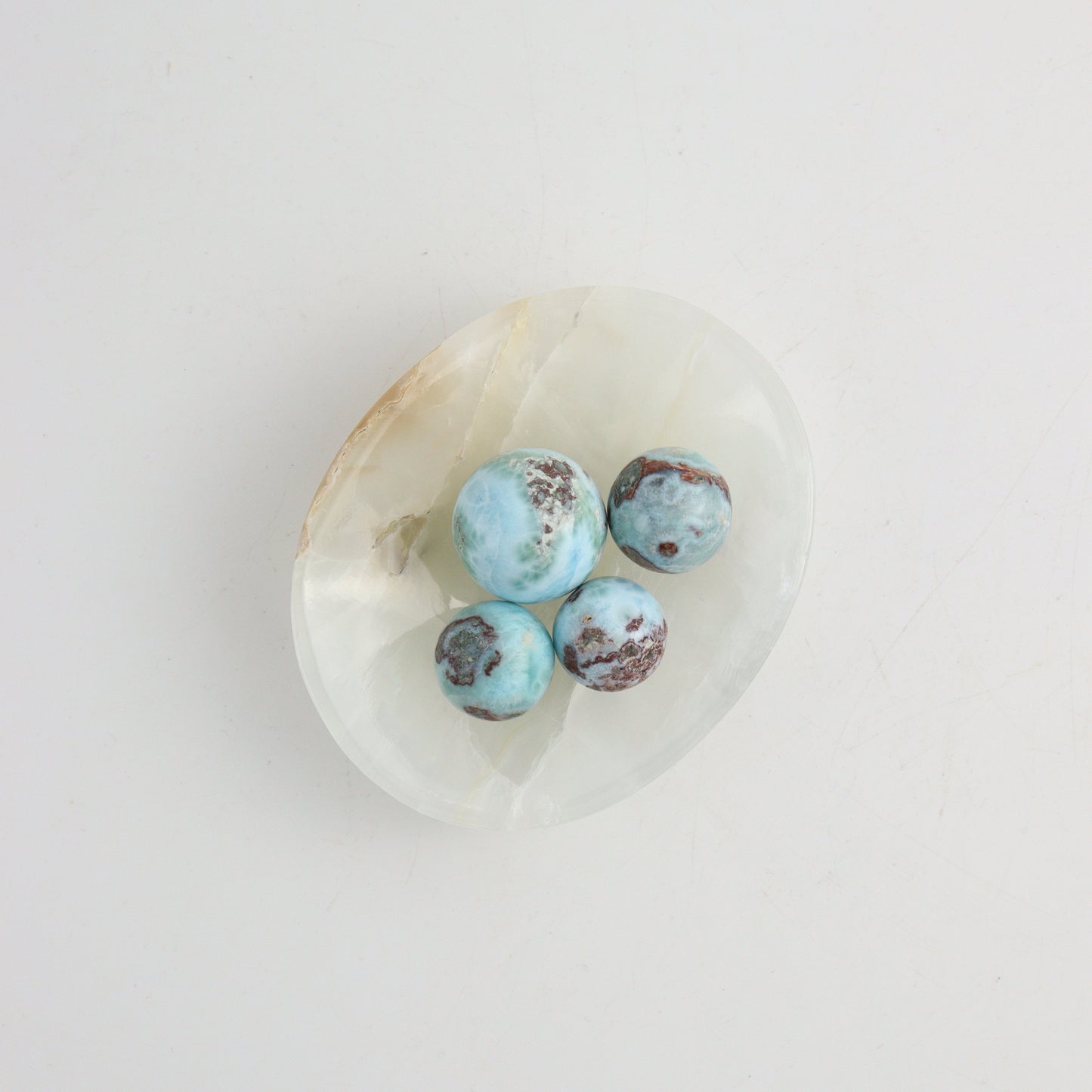 Larimar Mini Spheres - Expert Wholesale and Supplier of Wholesale Crystals & Bulk Gemstones, ["Spheres"]