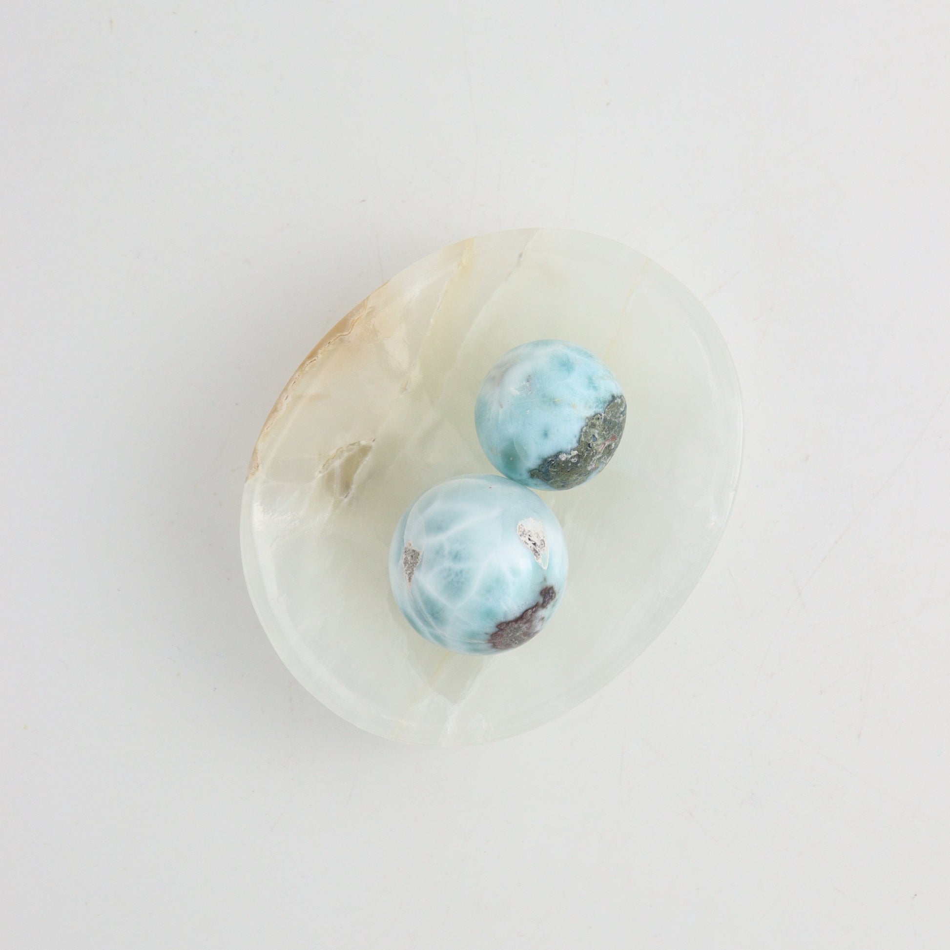 Larimar Mini Spheres - Expert Wholesale and Supplier of Wholesale Crystals & Bulk Gemstones, ["Spheres"]