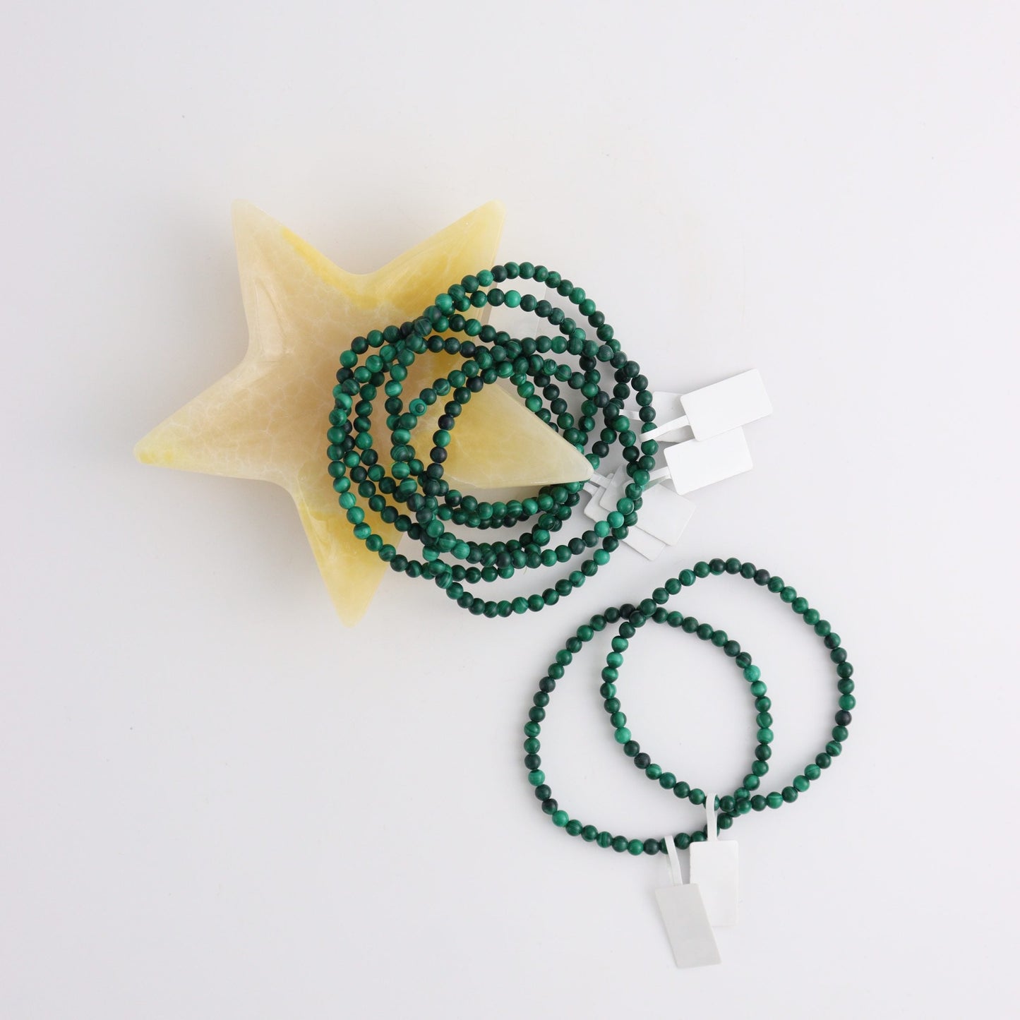 Malachite Bracelets Set of 10 - Expert Wholesale and Supplier of Wholesale Crystals & Bulk Gemstones, ["Jewelry","Malachite"]