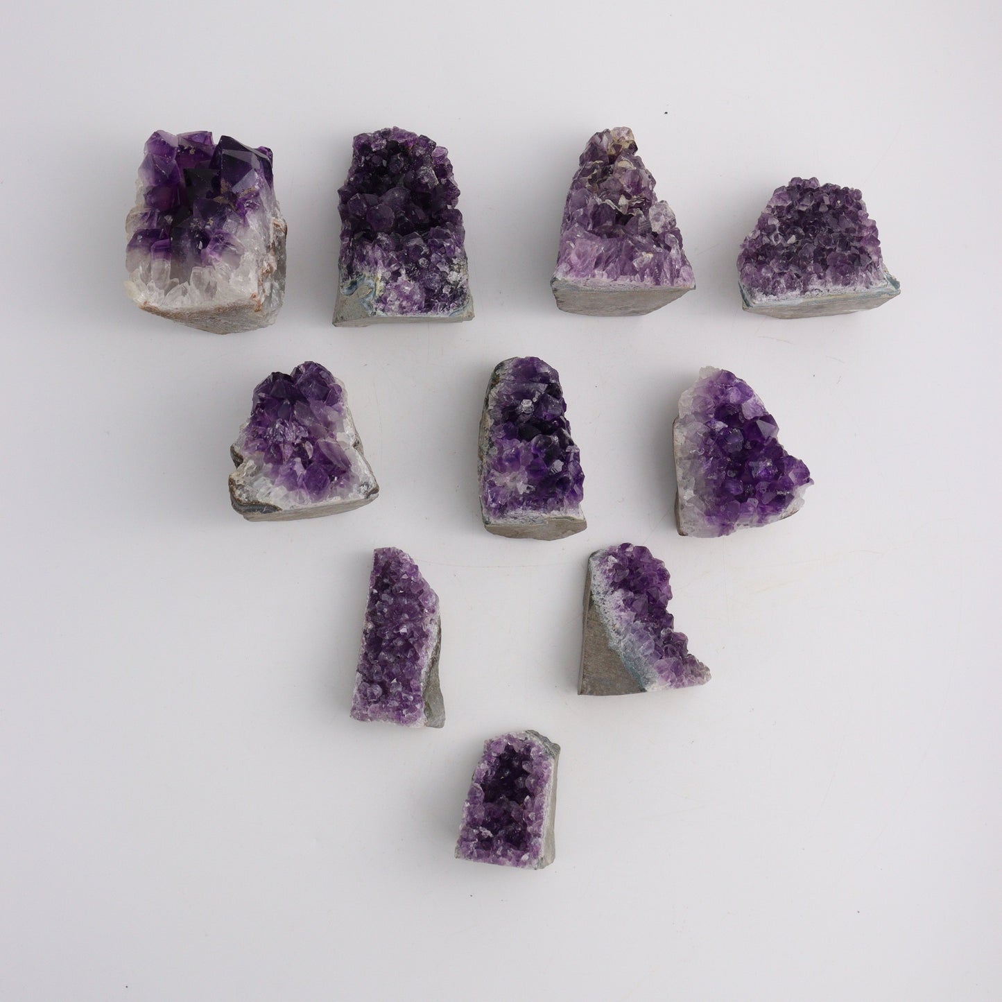 Mini Amethyst Cut Base - Expert Wholesale and Supplier of Wholesale Crystals & Bulk Gemstones, ["Amethyst","Brazil","Cut Base"]