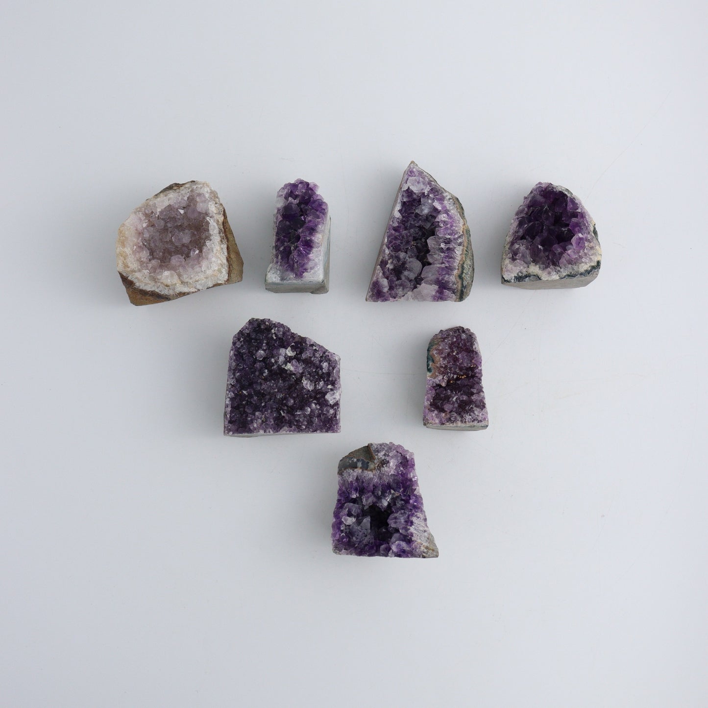 Mini Amethyst Cut Base - Expert Wholesale and Supplier of Wholesale Crystals & Bulk Gemstones, ["Amethyst","Brazil","Cut Base"]