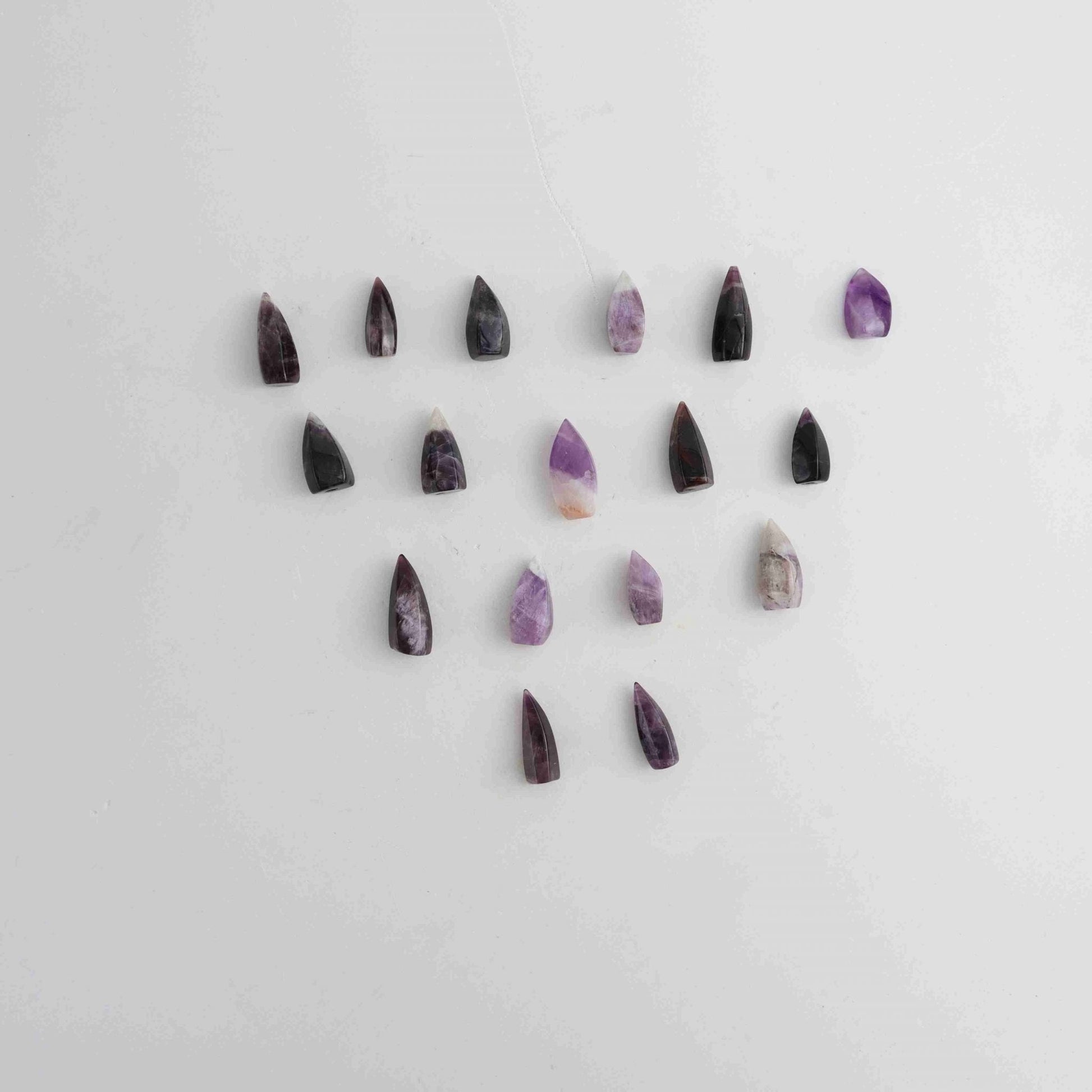 Mini Amethyst Flames - Mi Esperanza Minerals