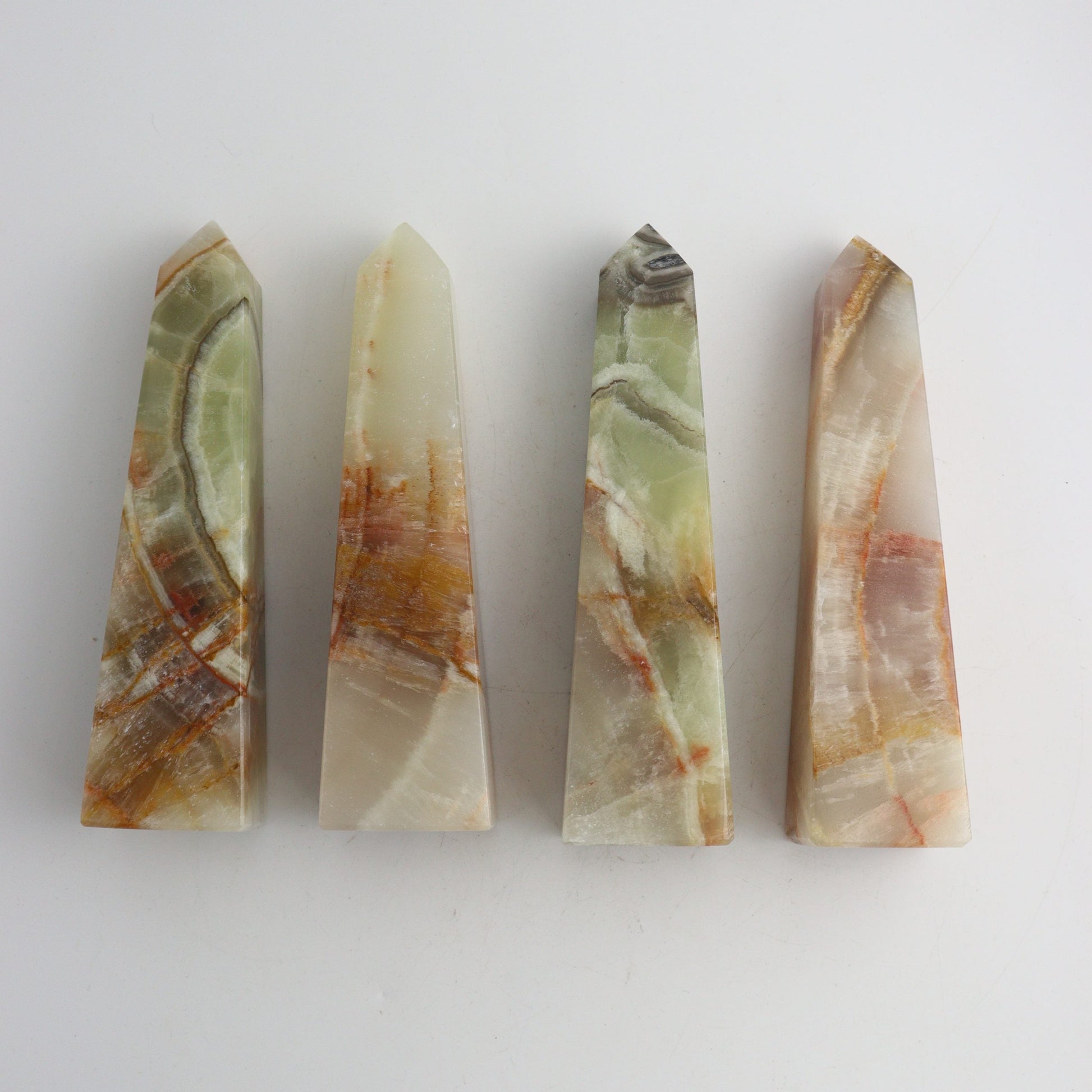 Mixed Onyx Towers - Expert Wholesale and Supplier of Wholesale Crystals & Bulk Gemstones, ["Accessories","Mexico","Onyx","Towers"]