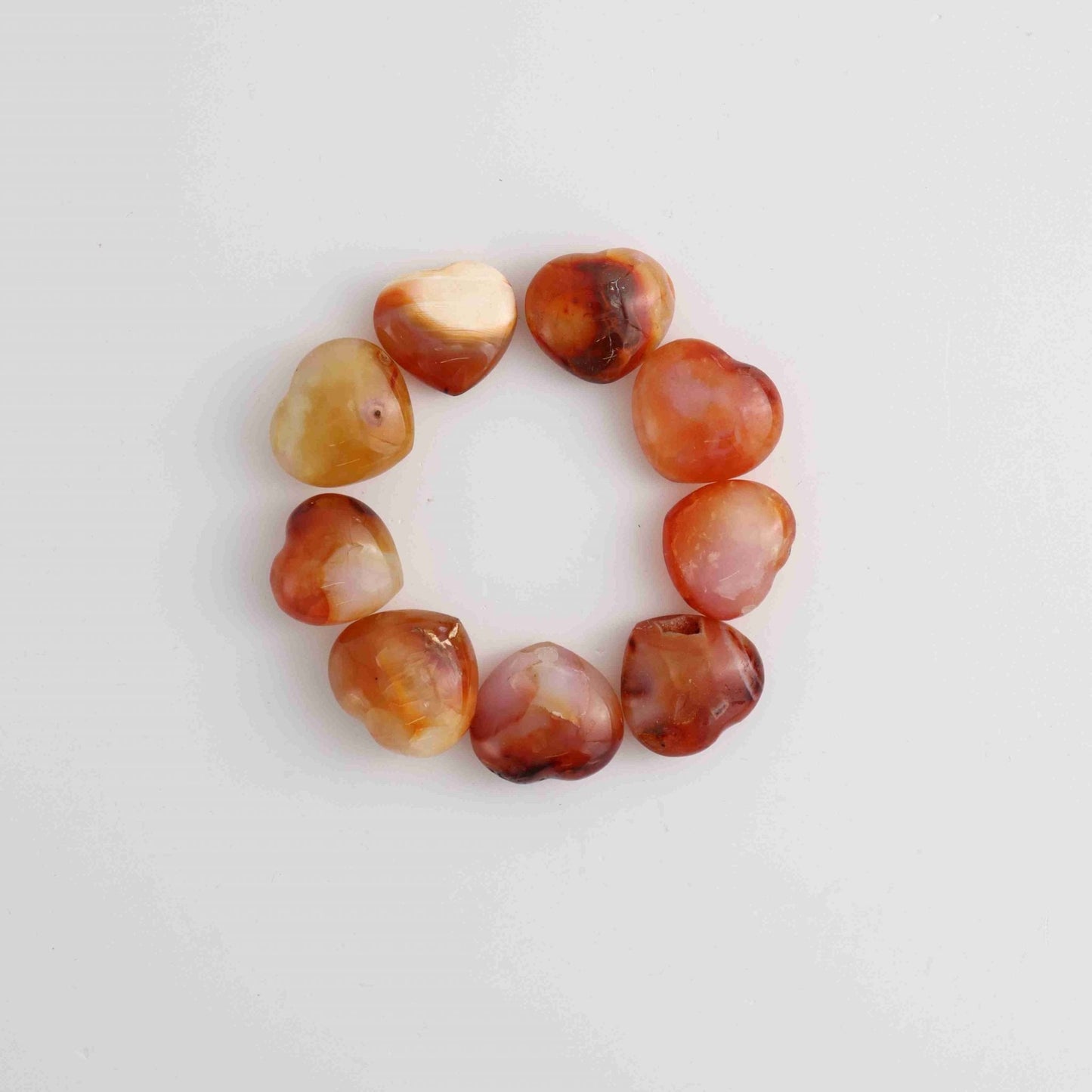 ONE Carnelian Heart - Expert Wholesale and Supplier of Wholesale Crystals & Bulk Gemstones, ["Carnelian","Hearts"]