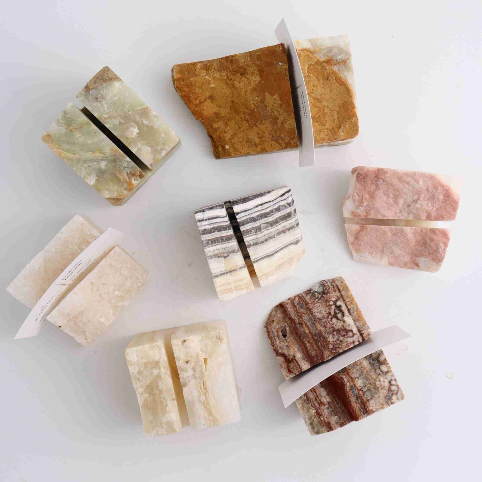 ONE Onyx Card Holder - Expert Wholesale and Supplier of Wholesale Crystals & Bulk Gemstones, ["Accessories","Mexico","Onyx","You will receive a randomly chosen piece."]