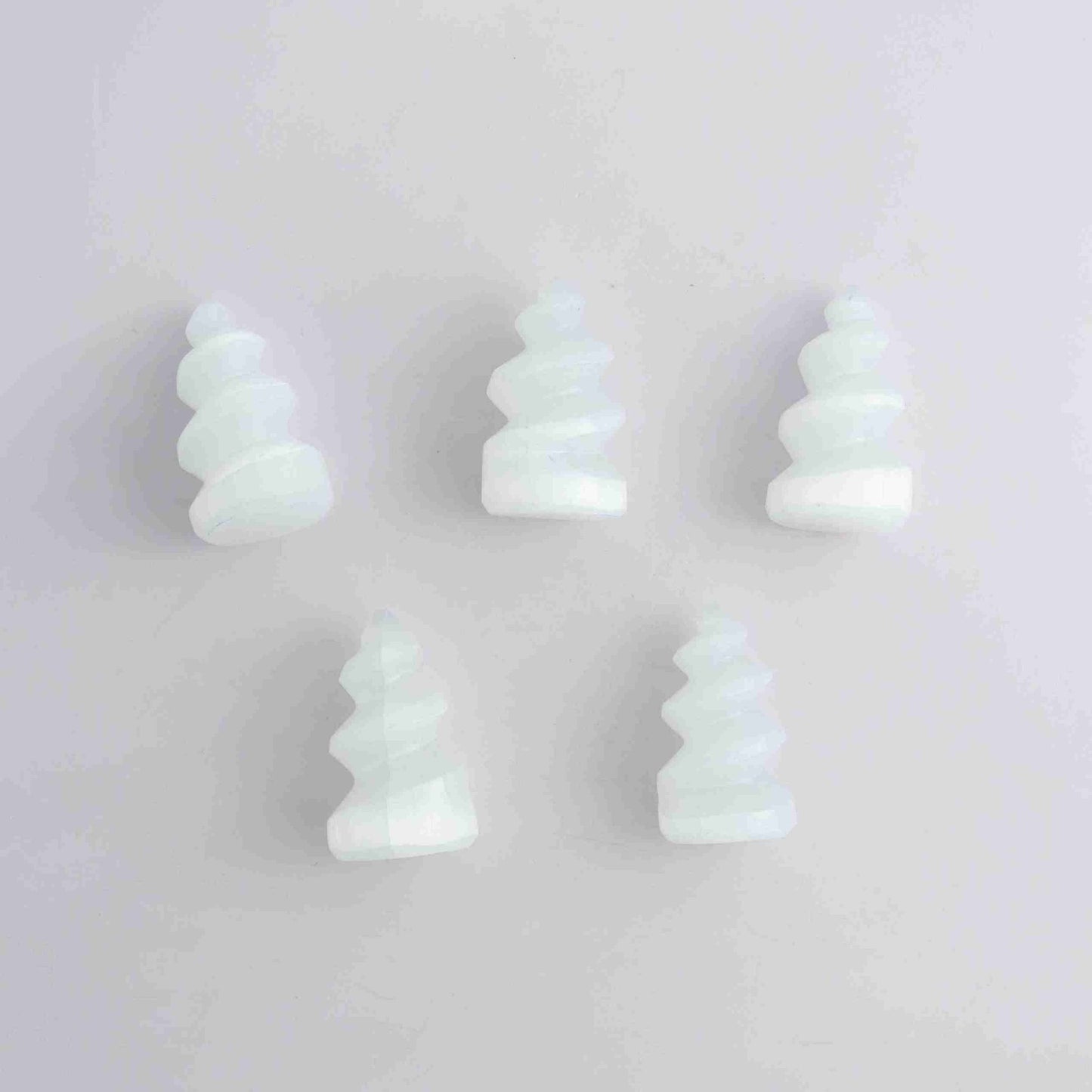 ONE Selenite Spiral 6cm - Expert Wholesale and Supplier of Wholesale Crystals & Bulk Gemstones, []