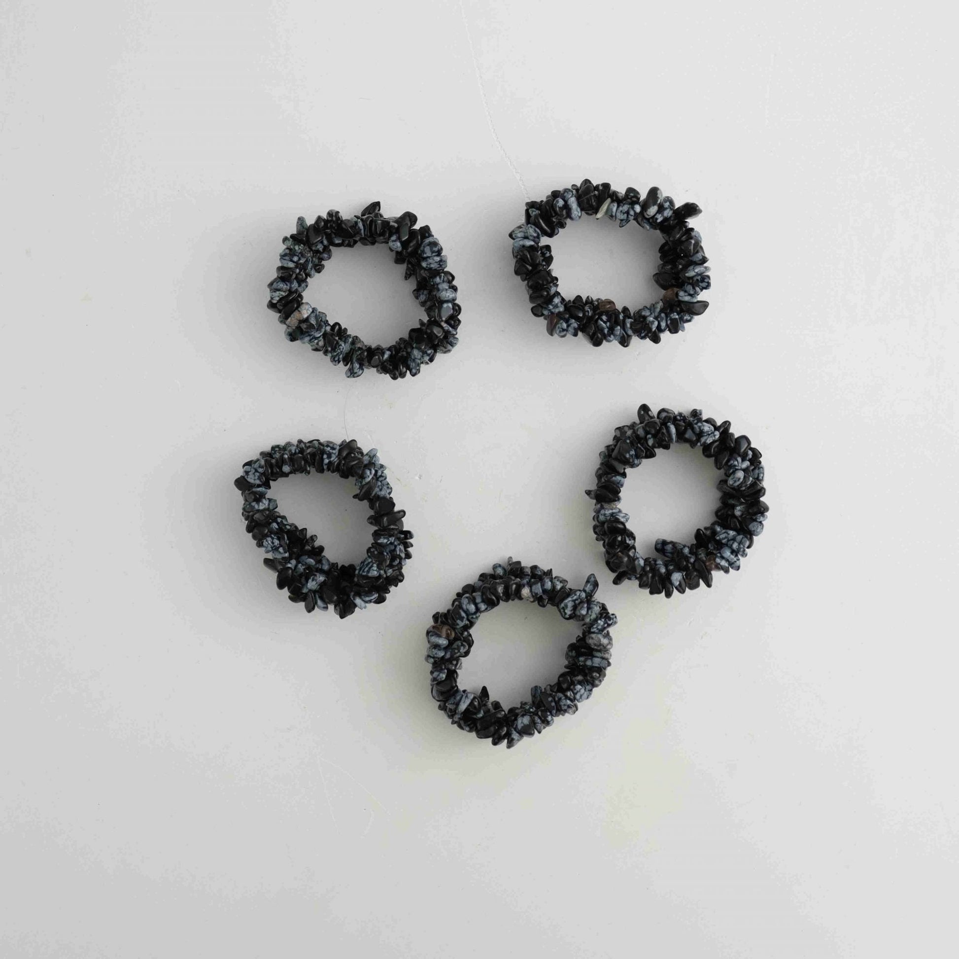 ONE Snowflake Obsidian Bracelet - Expert Wholesale and Supplier of Wholesale Crystals & Bulk Gemstones, ["Jewelry"]