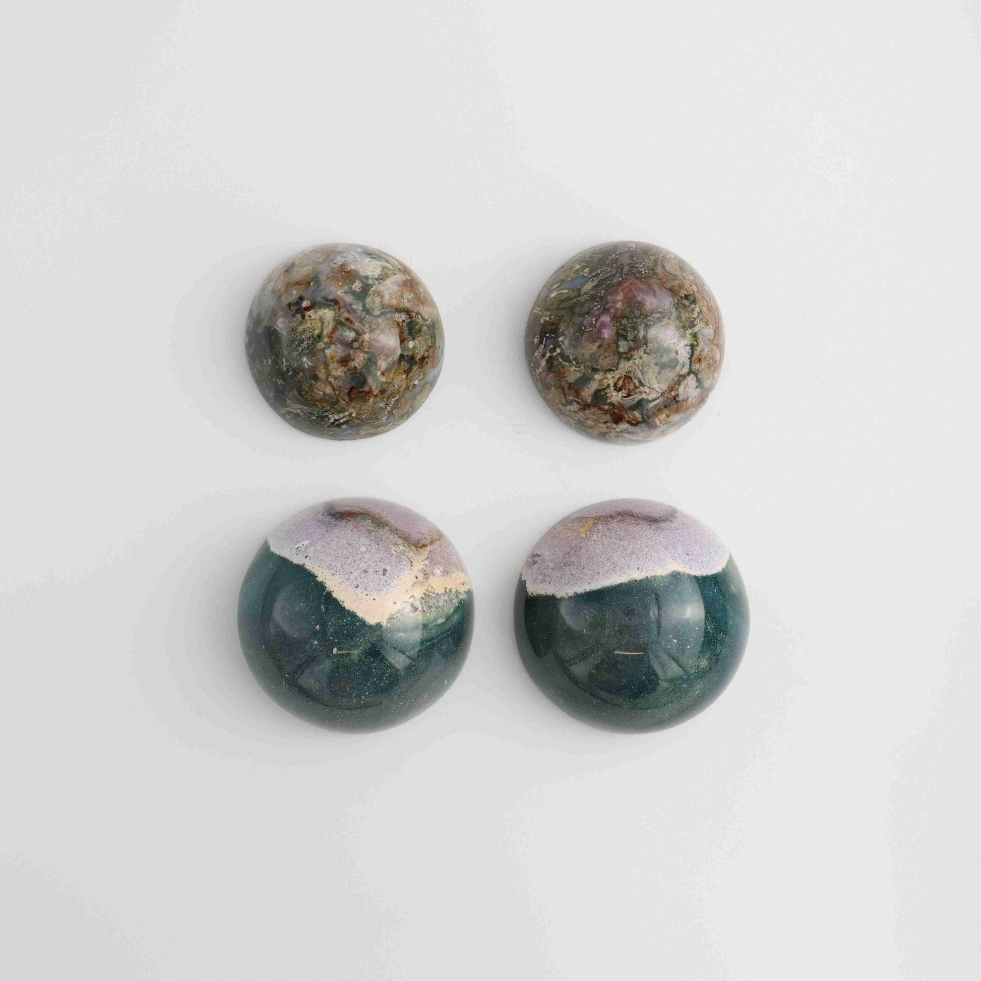 Ocean Jasper Half Spheres - Expert Wholesale and Supplier of Wholesale Crystals & Bulk Gemstones, ["Madagascar","Ocean Jasper","Spheres"]