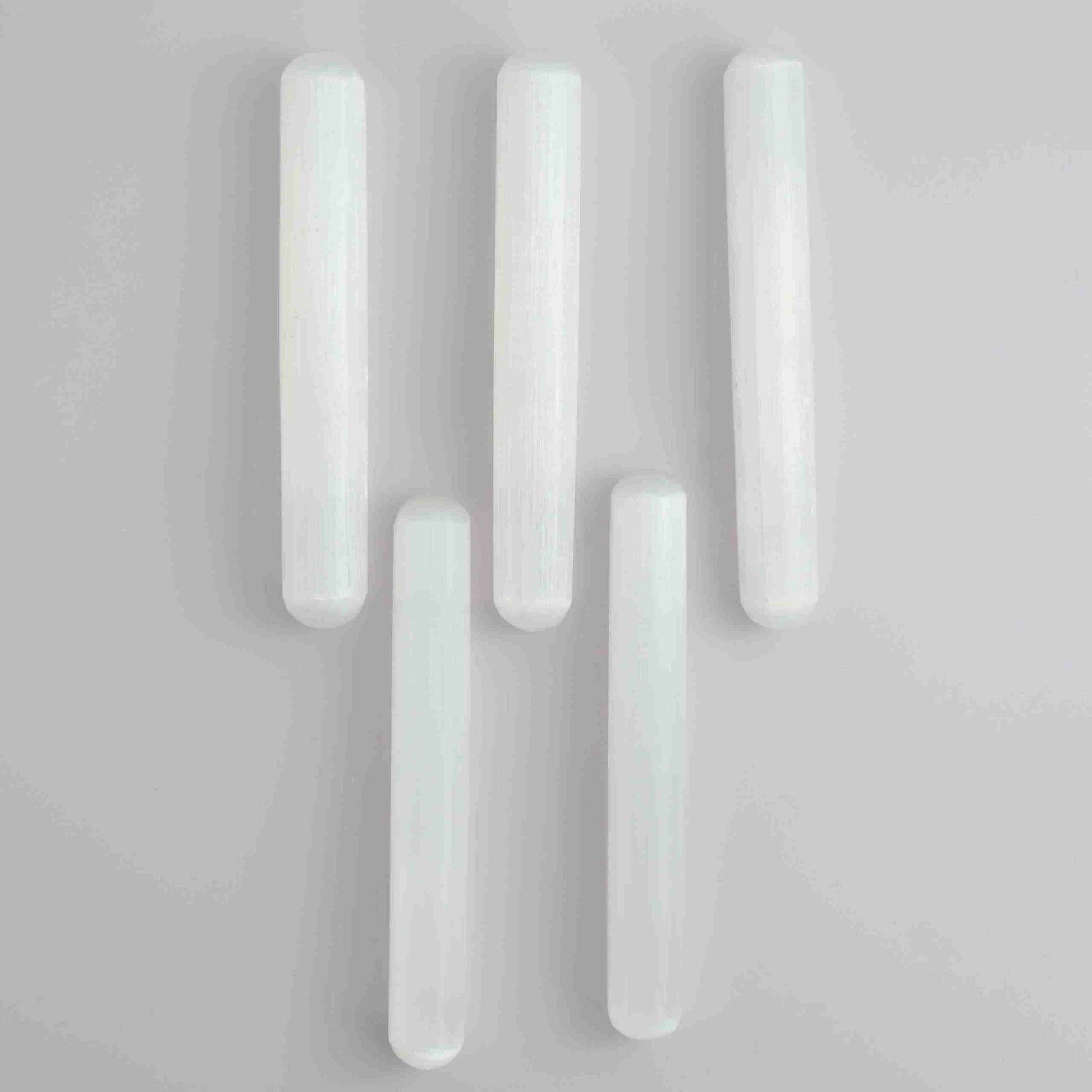One Selenite Polished Wand 15cm - Expert Wholesale and Supplier of Wholesale Crystals & Bulk Gemstones, []