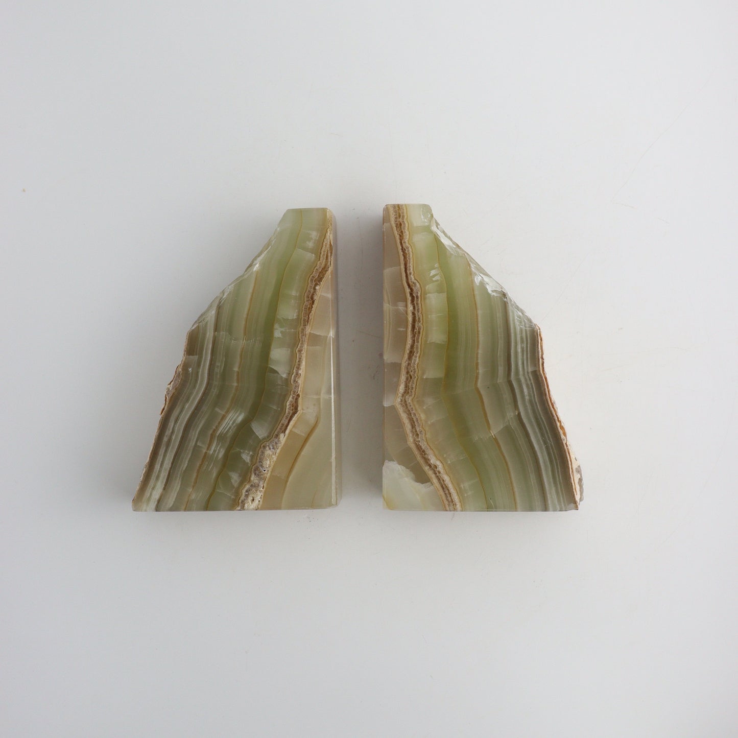 Onyx Bookends Set D - Expert Wholesale and Supplier of Wholesale Crystals & Bulk Gemstones, ["Accessories","Bookends","Mexico","onyx"]