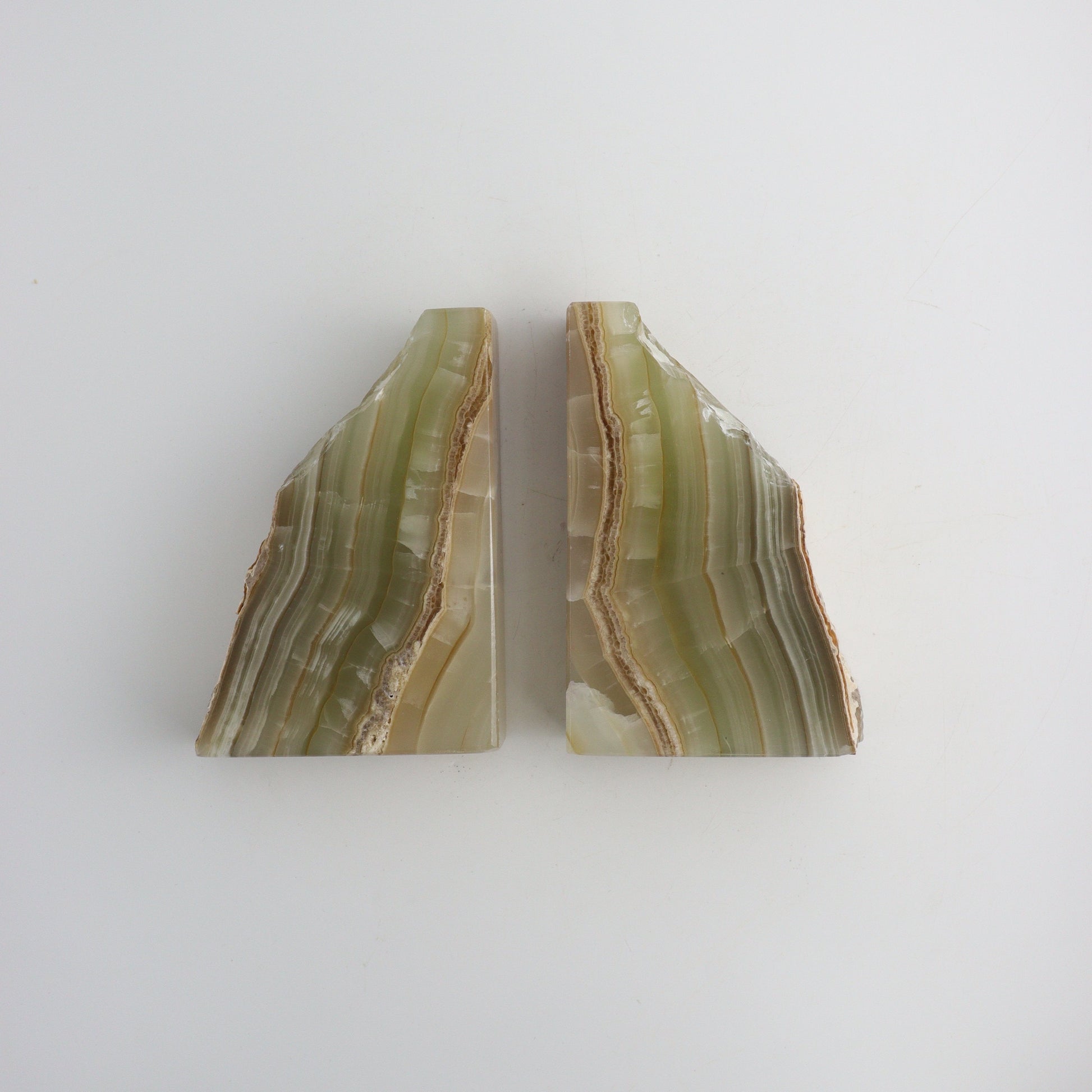 Onyx Bookends Set D - Expert Wholesale and Supplier of Wholesale Crystals & Bulk Gemstones, ["Accessories","Bookends","Mexico","onyx"]
