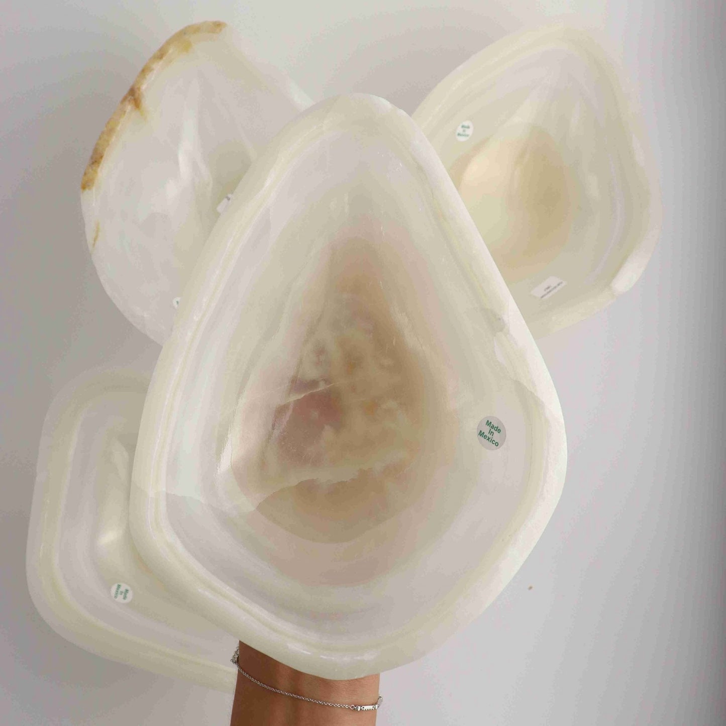 Onyx Bowl Set A - Expert Wholesale and Supplier of Wholesale Crystals & Bulk Gemstones, ["Bowls","Mexico","onyx"]