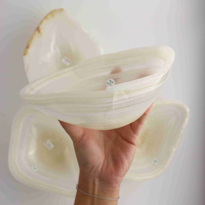 Onyx Bowl Set A - Expert Wholesale and Supplier of Wholesale Crystals & Bulk Gemstones, ["Bowls","Mexico","onyx"]
