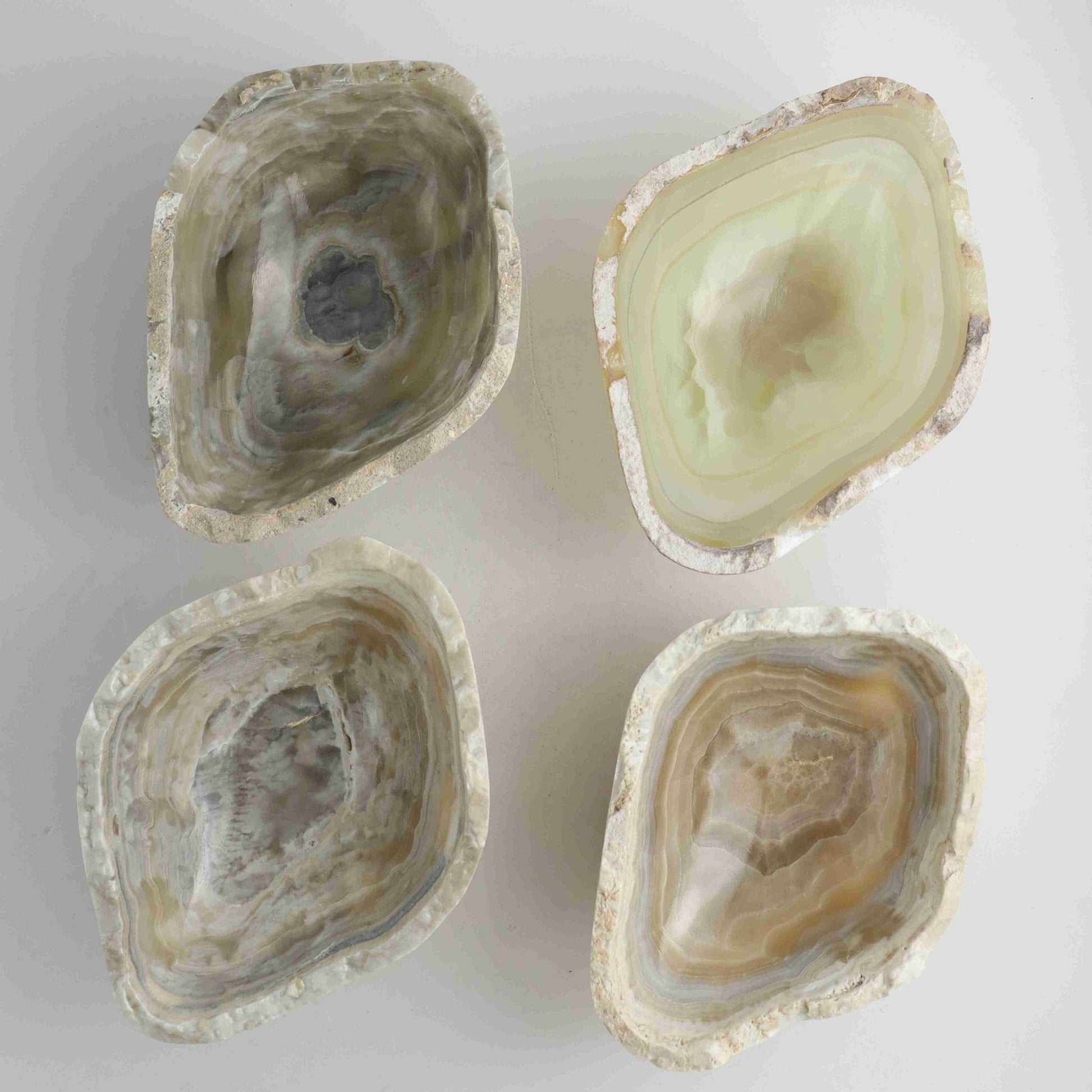 Onyx Bowl Set B - Expert Wholesale and Supplier of Wholesale Crystals & Bulk Gemstones, ["Bowls","Mexico","onyx"]