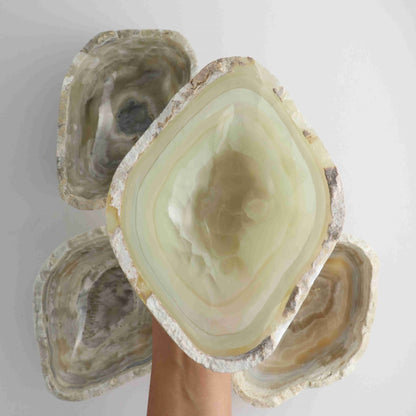 Onyx Bowl Set B - Expert Wholesale and Supplier of Wholesale Crystals & Bulk Gemstones, ["Bowls","Mexico","onyx"]