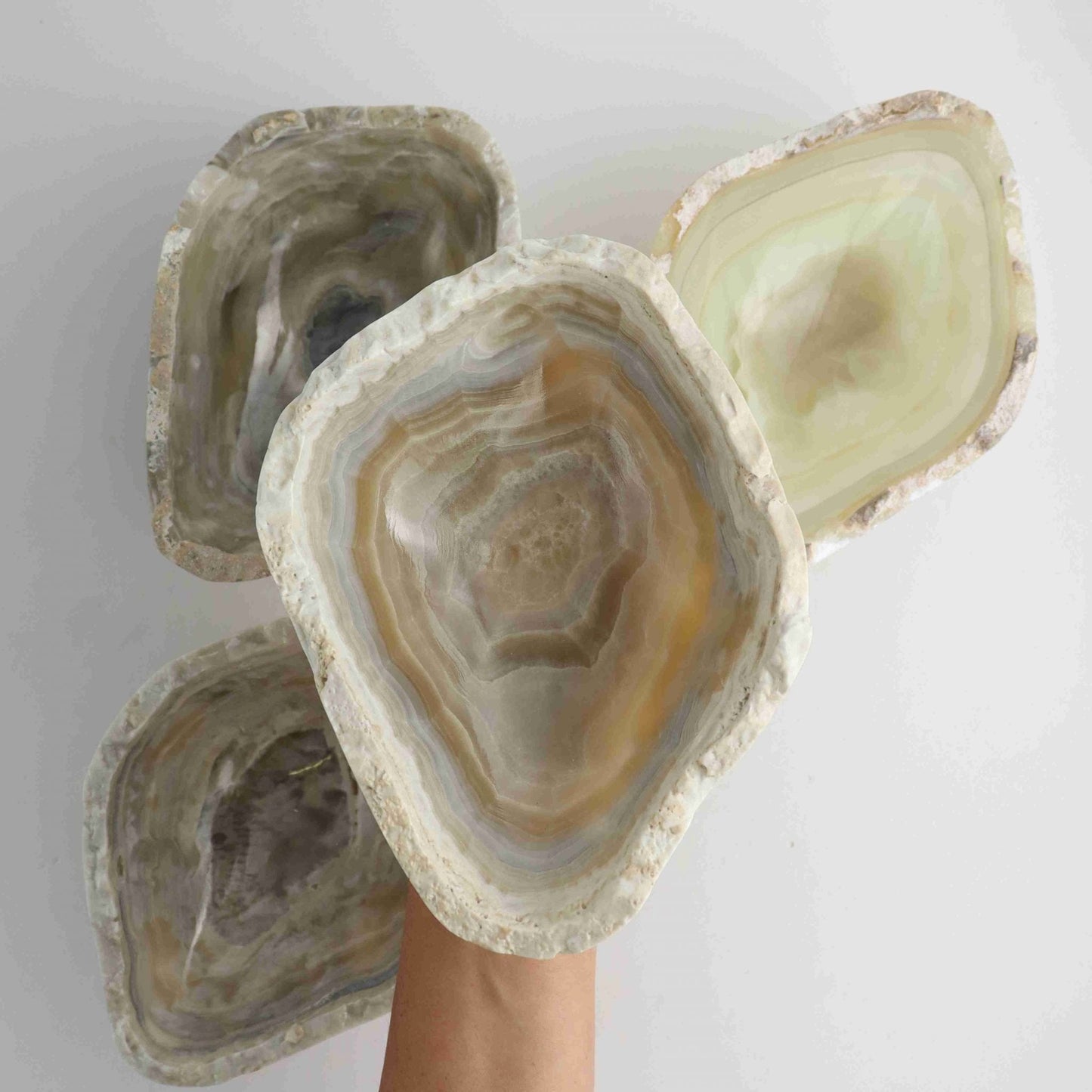 Onyx Bowl Set B - Expert Wholesale and Supplier of Wholesale Crystals & Bulk Gemstones, ["Bowls","Mexico","onyx"]