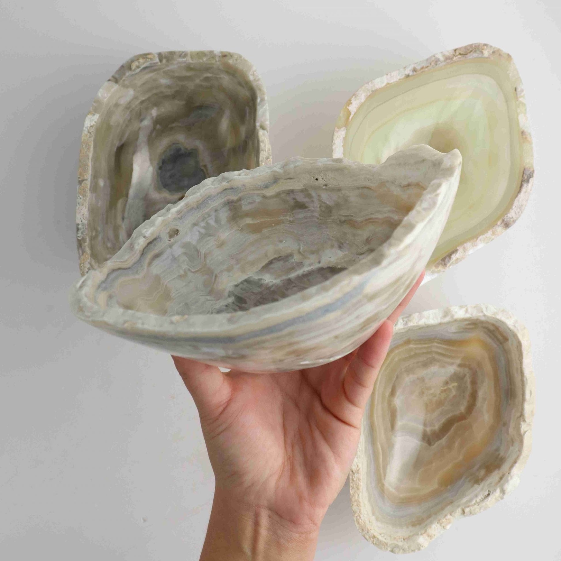 Onyx Bowl Set B - Expert Wholesale and Supplier of Wholesale Crystals & Bulk Gemstones, ["Bowls","Mexico","onyx"]