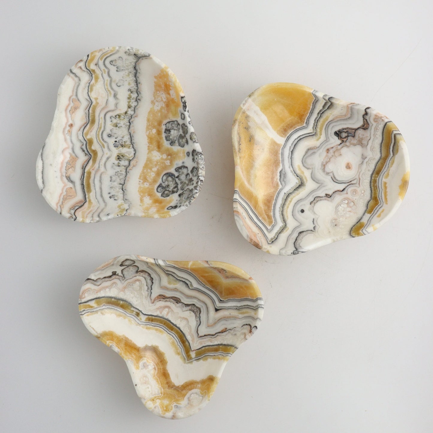 Onyx Bowl Set B - Expert Wholesale and Supplier of Wholesale Crystals & Bulk Gemstones, ["Bowls","Mexico","onyx"]