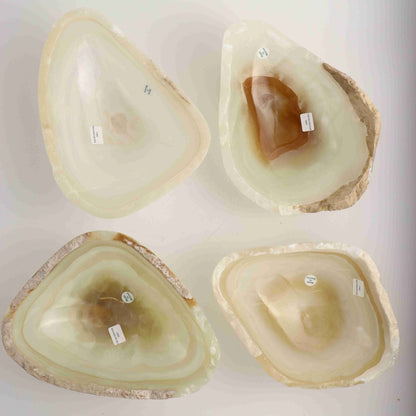 Onyx Bowl Set D - Expert Wholesale and Supplier of Wholesale Crystals & Bulk Gemstones, ["Bowls","Mexico","onyx"]