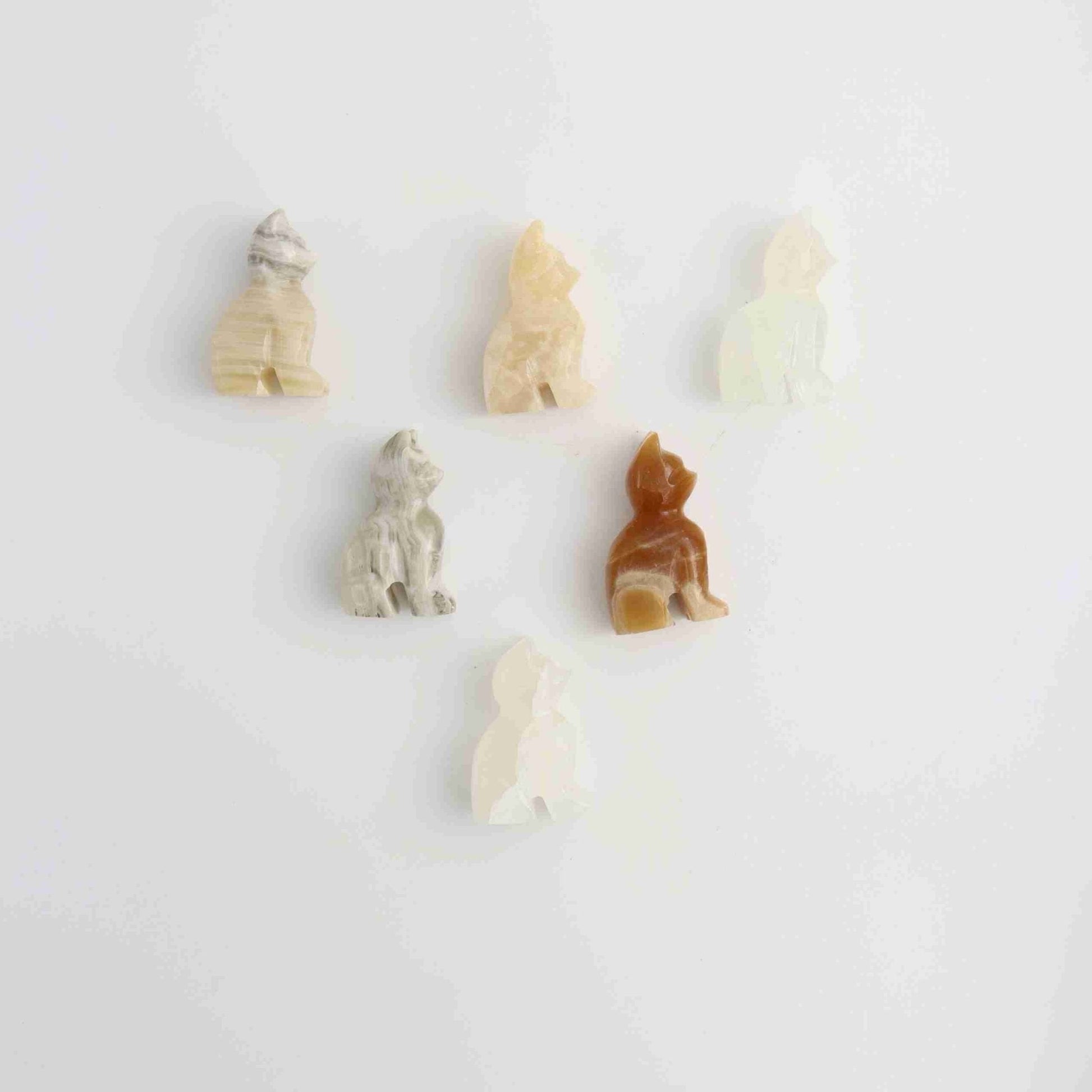 ONE Onyx Cat - Expert Wholesale and Supplier of Wholesale Crystals & Bulk Gemstones, ["Animal Carvings","Mexico","onyx"]