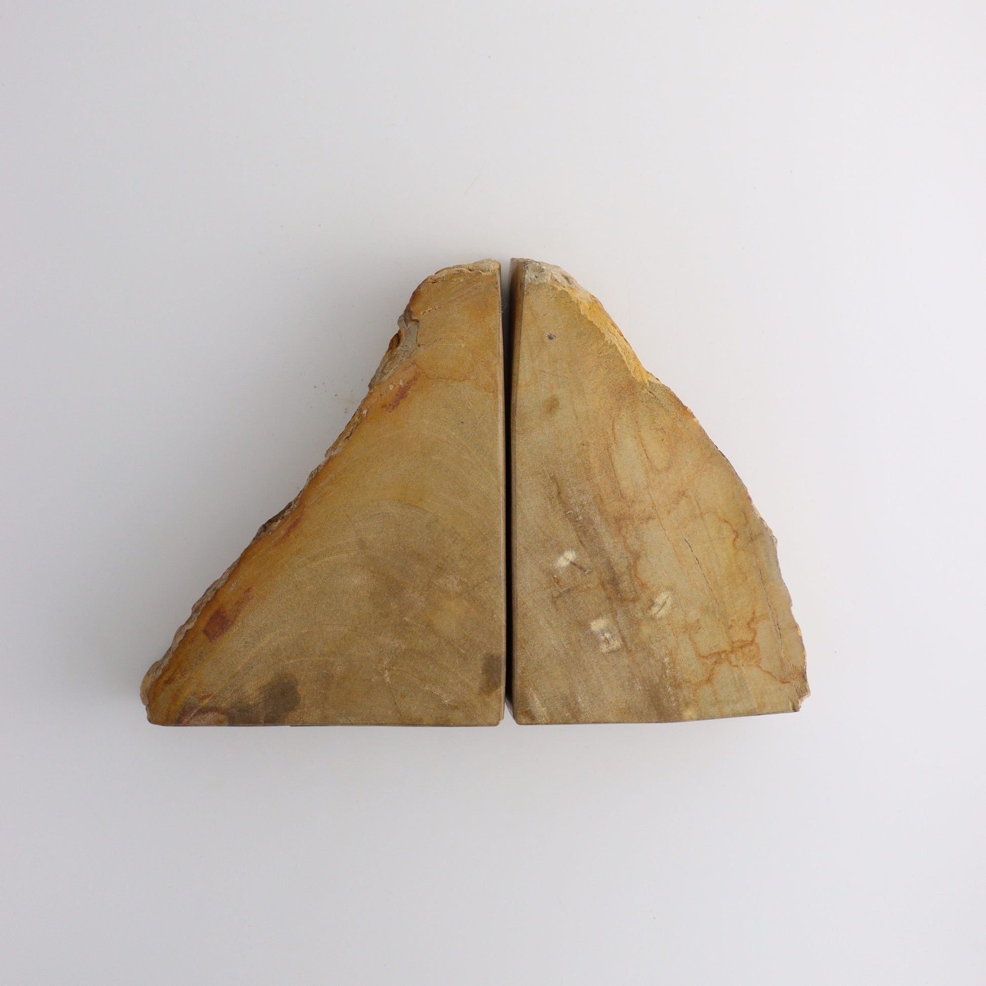 Petrified Wood Bookend - Expert Wholesale and Supplier of Wholesale Crystals & Bulk Gemstones, ["Madagascar","Mixed Carvings","Petrified Wood","You will receive exact pieces shown in the pictures."]