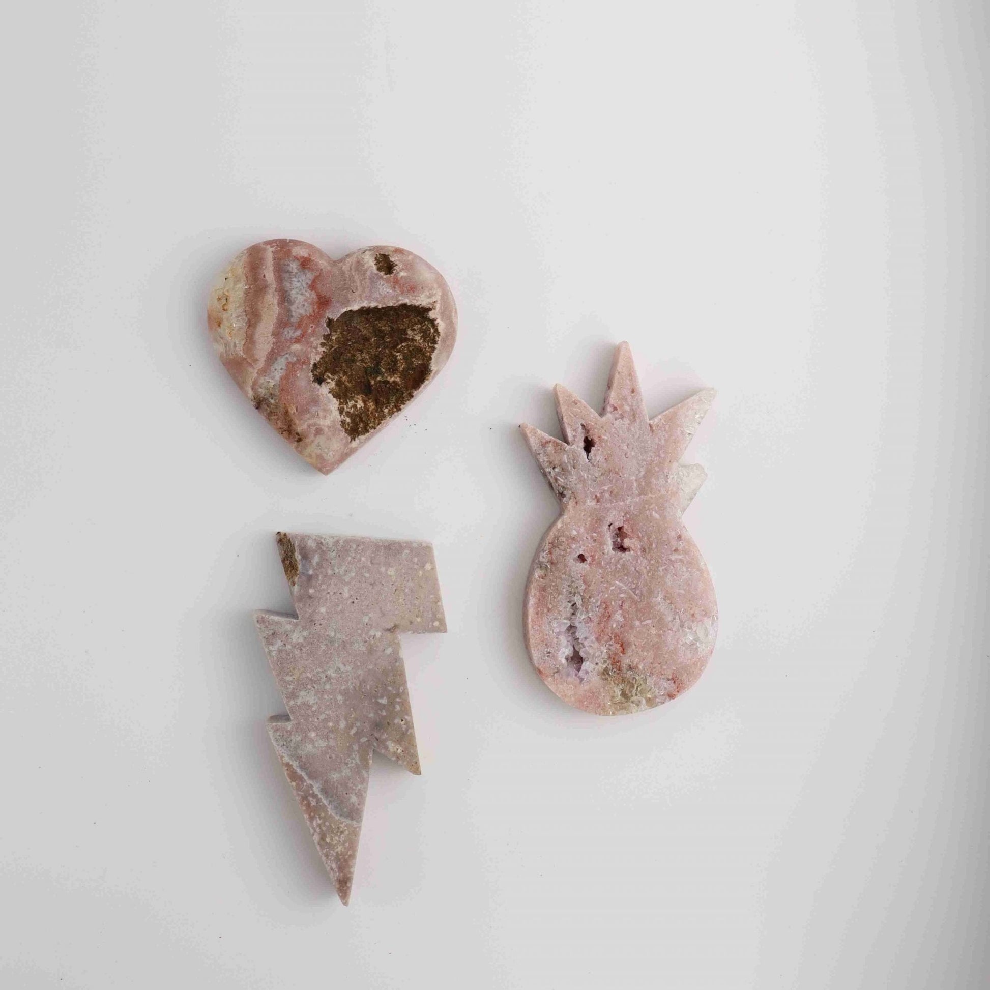 Pink Amethyst Shapes - Expert Wholesale and Supplier of Wholesale Crystals & Bulk Gemstones, ["Brazil","Mixed Carvings"]